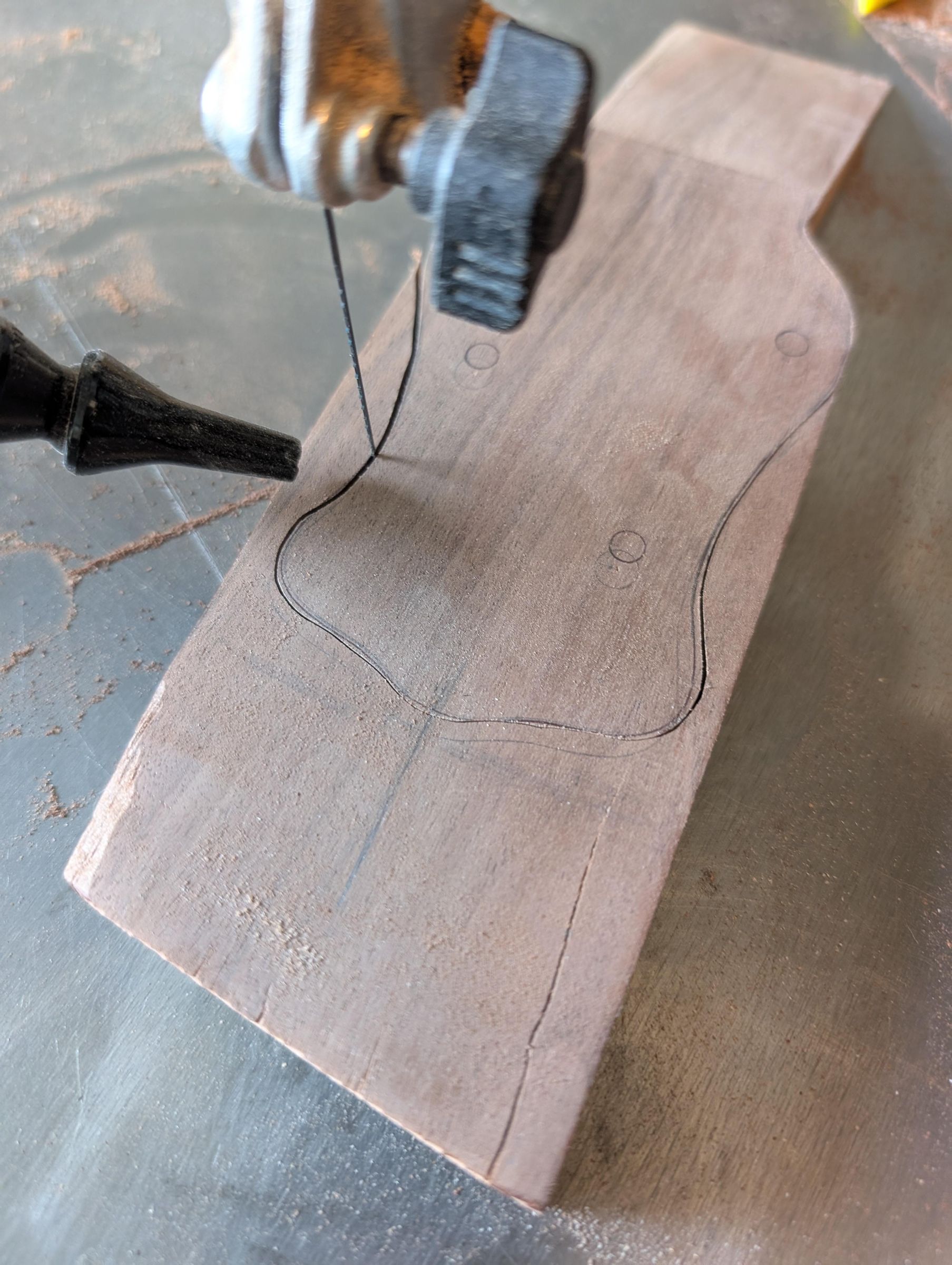 Shape the Neck and Headstock