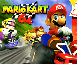 Mario Kart 64 Turbo Drifting