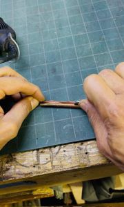 Shaping the Copper Tube