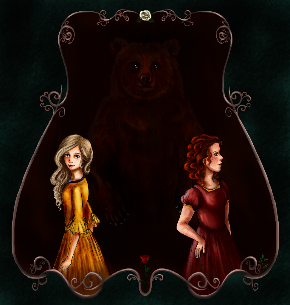 Snow-White and Rose-Red: My Drawing Process