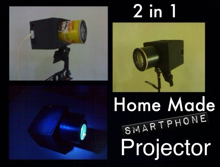 Home Made Smartphone Projector