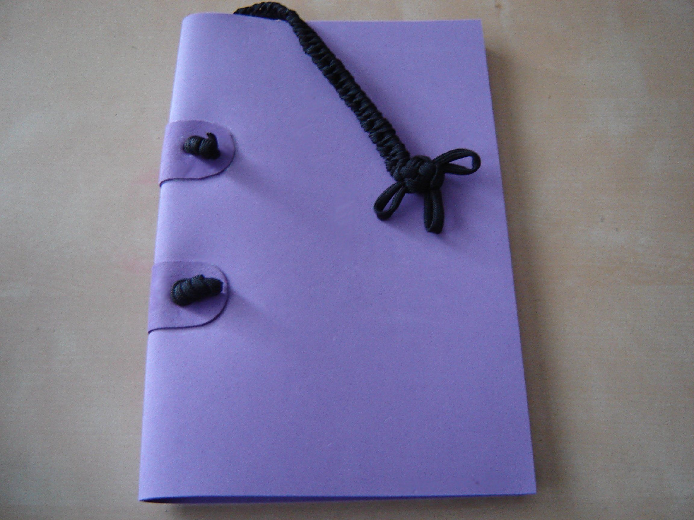 Craft Foam and Paracord Bound Book
