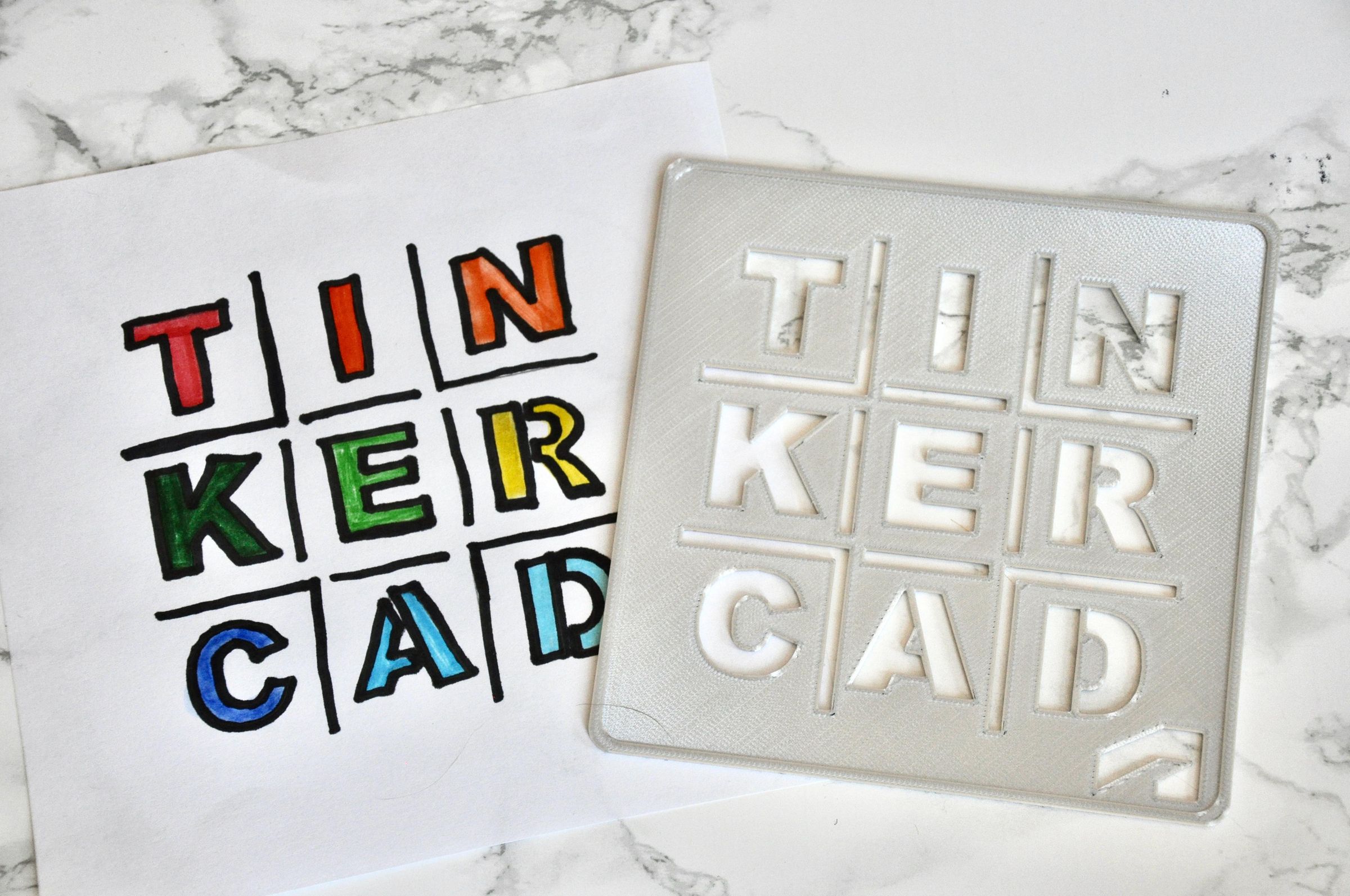 Easy 3D Print Stencil : 5 Steps (with Pictures) - Instructables