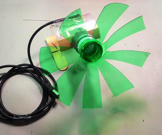 How to Make a USB Fan From Plastic Bottle