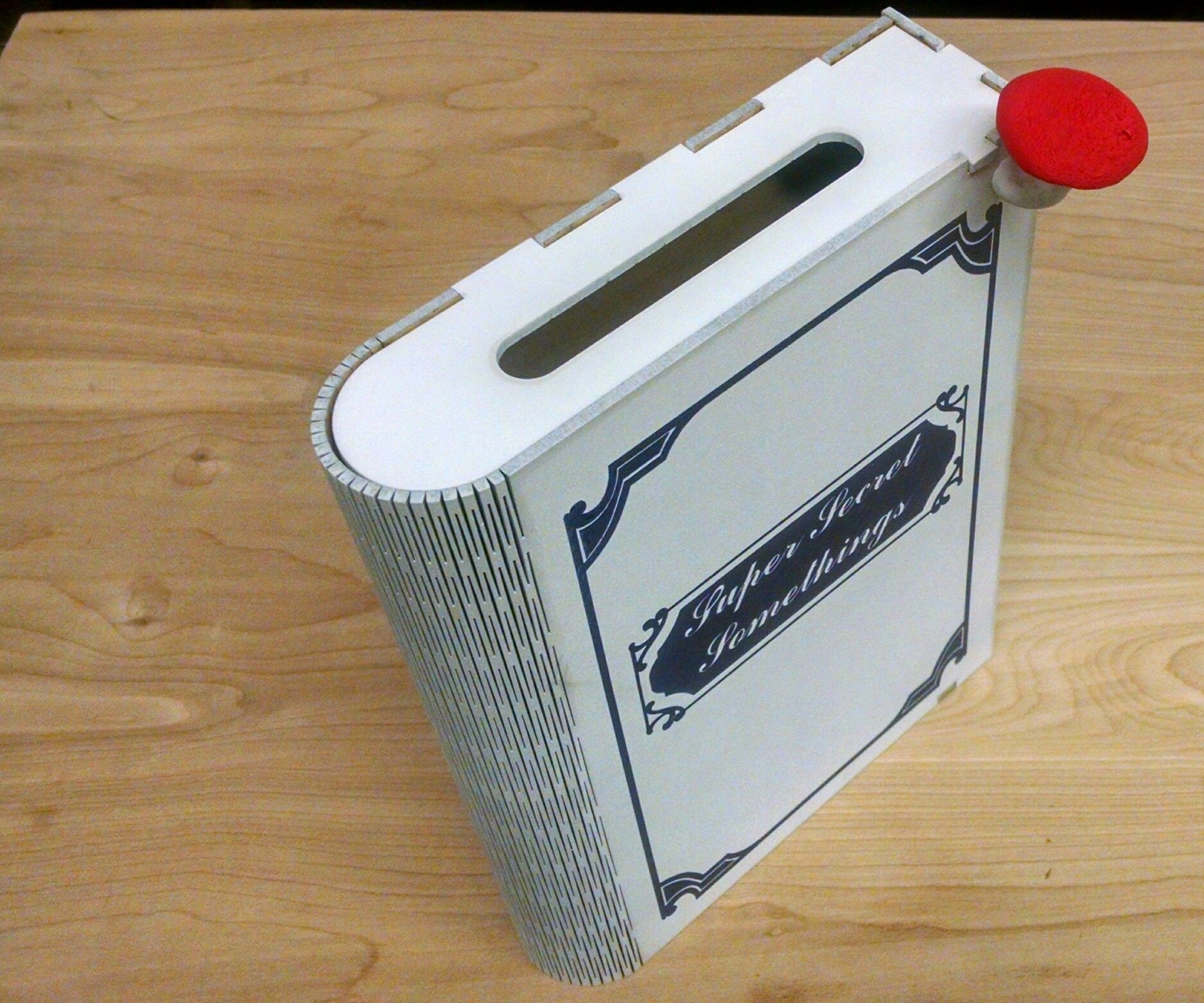 A Curved Laser Cut Box to Put Your Secrets Inside
