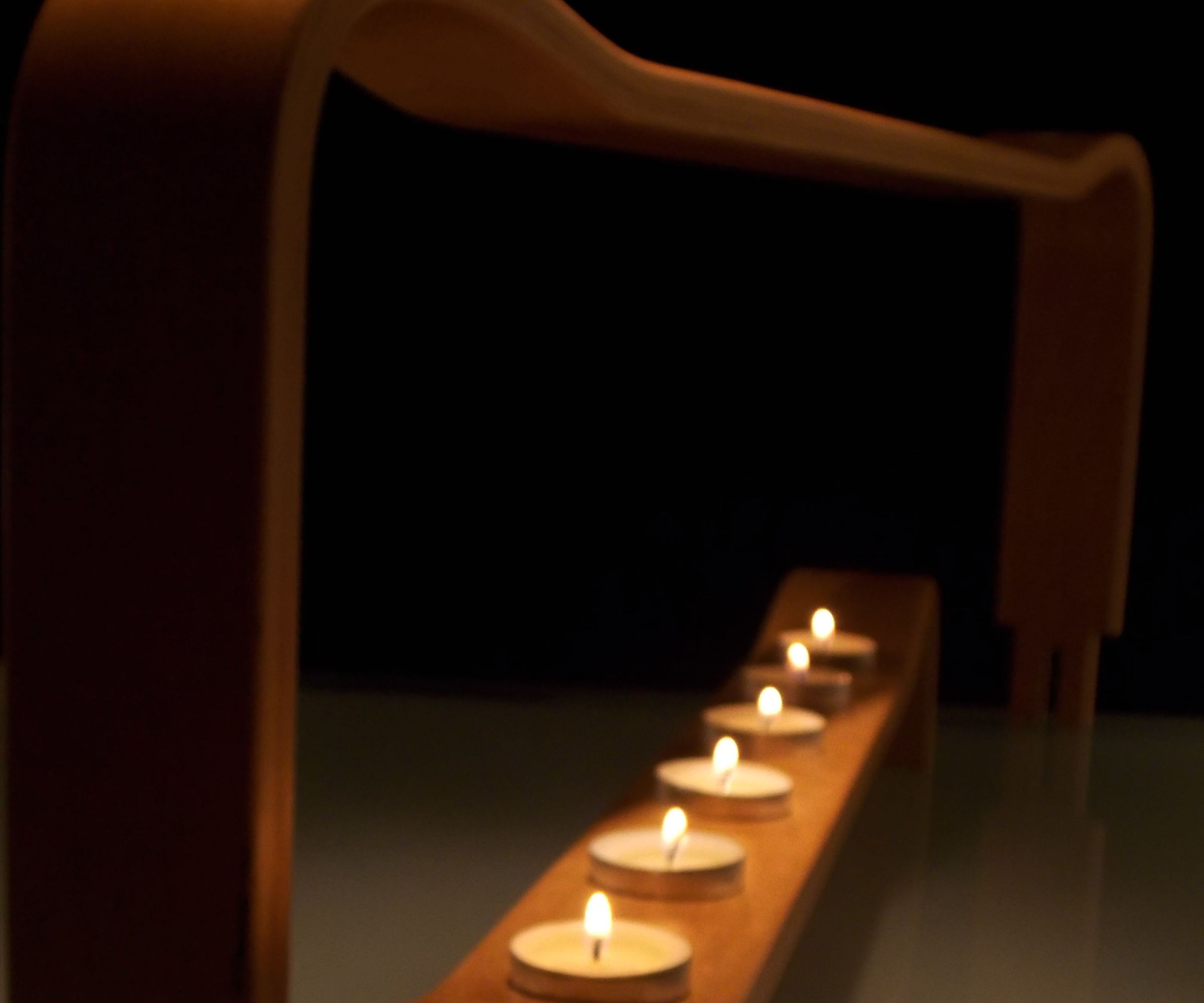 Bentwood Bed Legs Tealight Stand