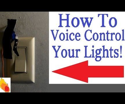 How to Voice Control Your Lights! the Easy Way!