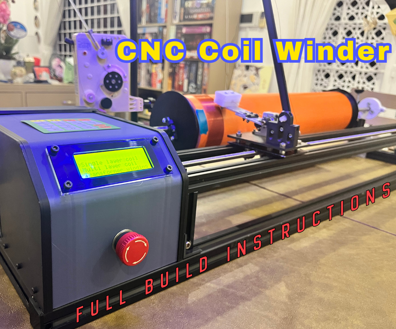 Customizable CNC Coil Winder