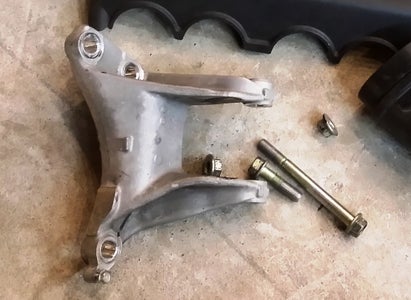 Support Engine and Remove Transmission Mount