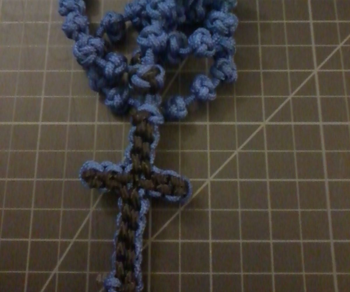 Ornate Paracord Rosary