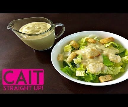 Homemade Caesar Salad Dressing From Scratch