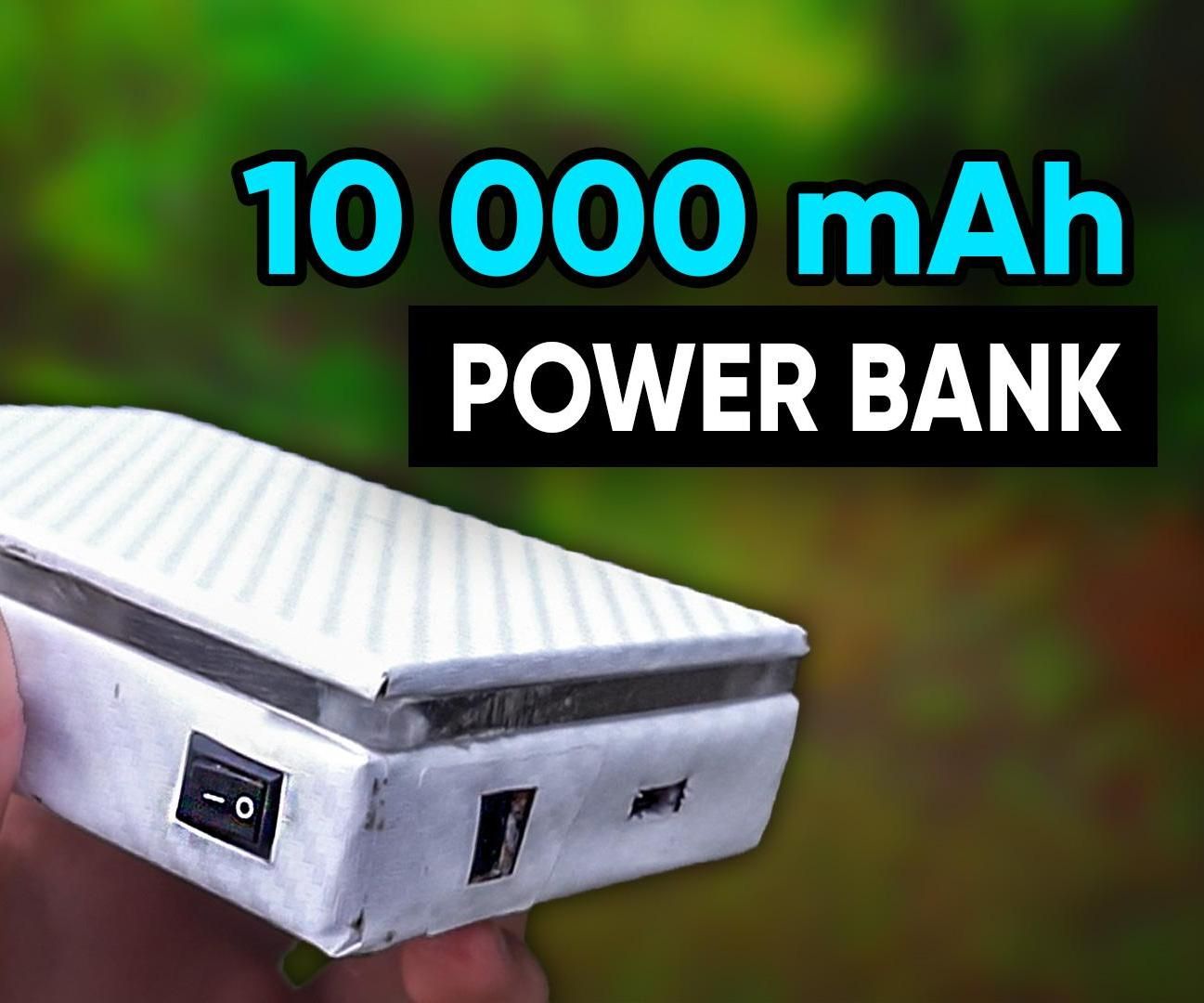 Turn an Old Laptop Battery Into a 10 000 MAh Power Bank