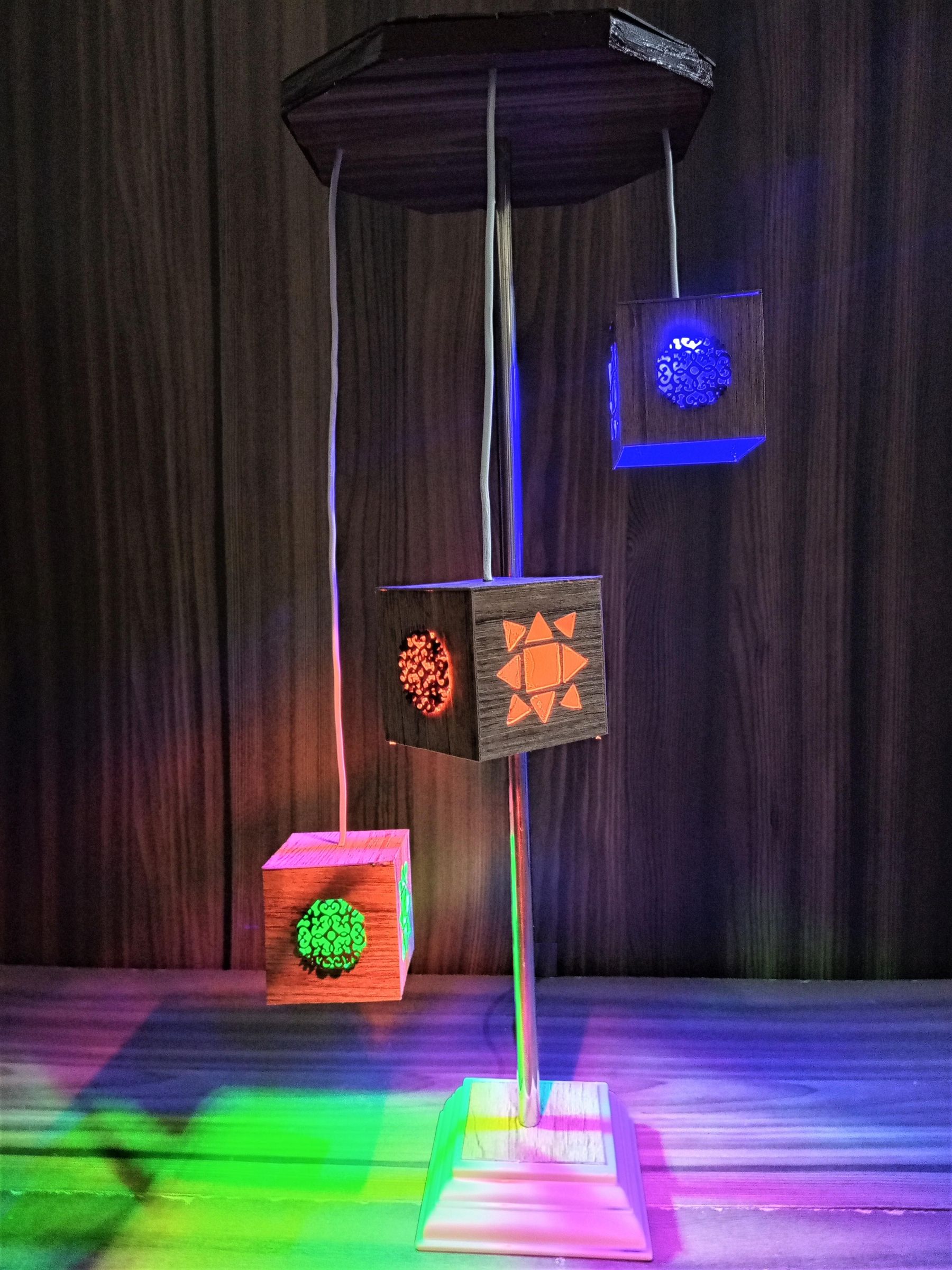 How to Make Wooden Table LampModern Design of Light LampEasy Art