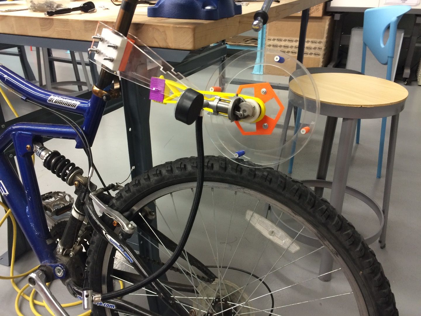 Mobile Bicycle Powered Air Compressor 7 Steps (with Pictures