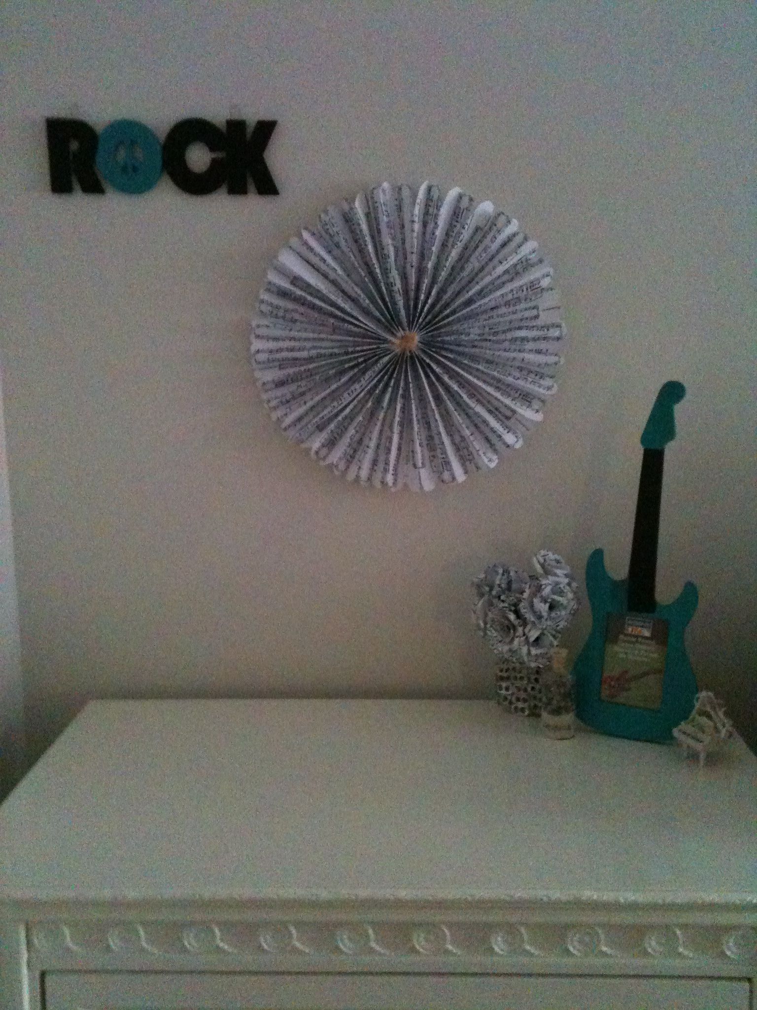 Sheet Music Pinwheel