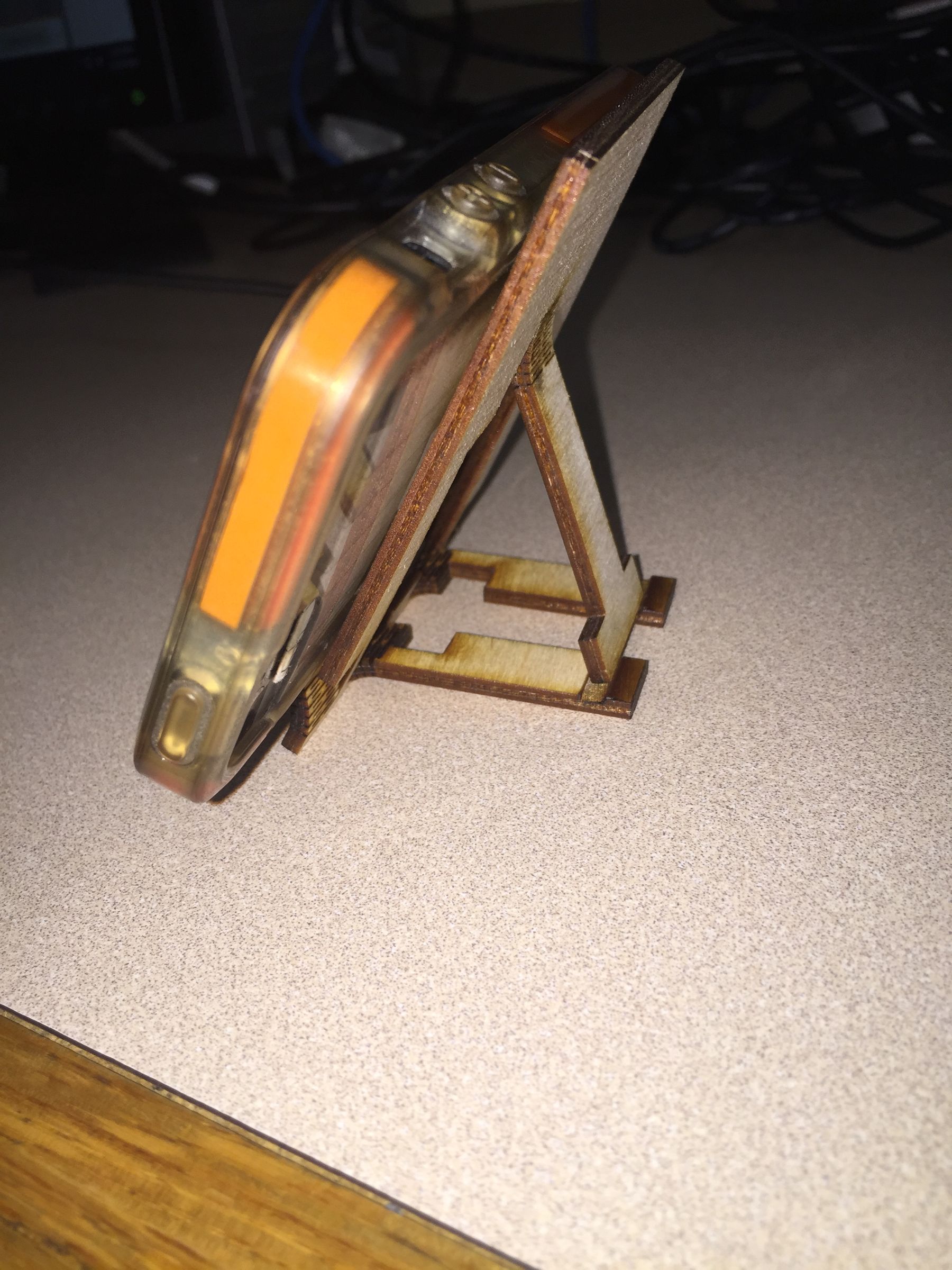 Laser Cut IPhone Stand Instructables