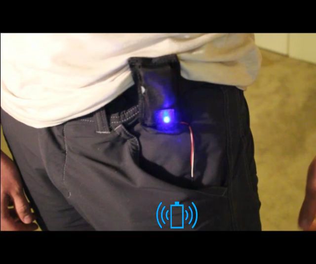 Wearable Wireless Phone Charger