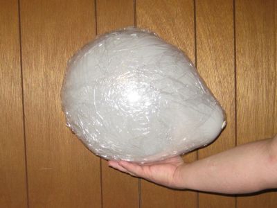 Wrap the Balloon in Plastic Cling Film