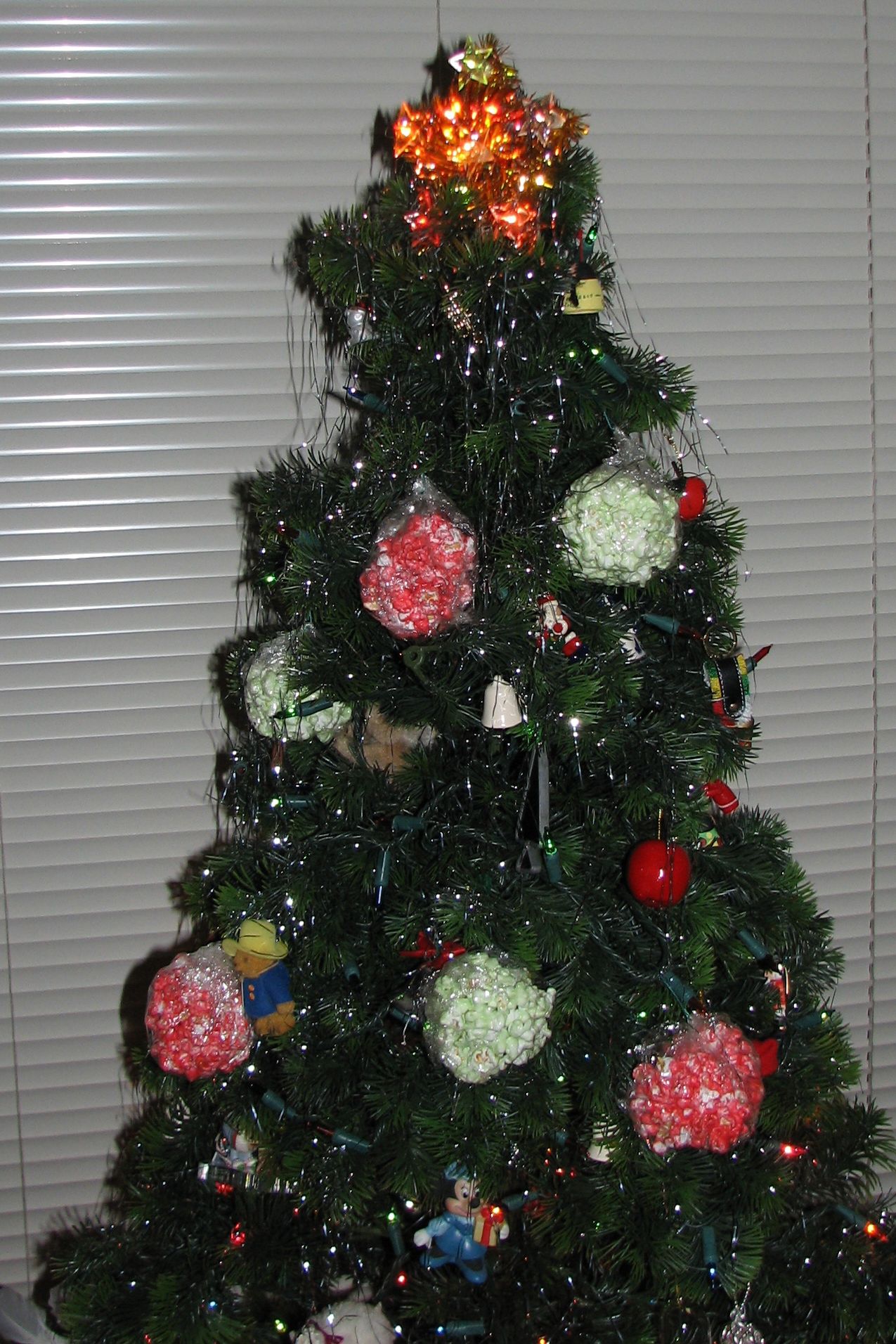Jello Flavored Popcorn Ball Ornaments