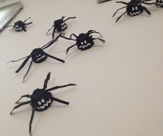 Egg Carton Spiders