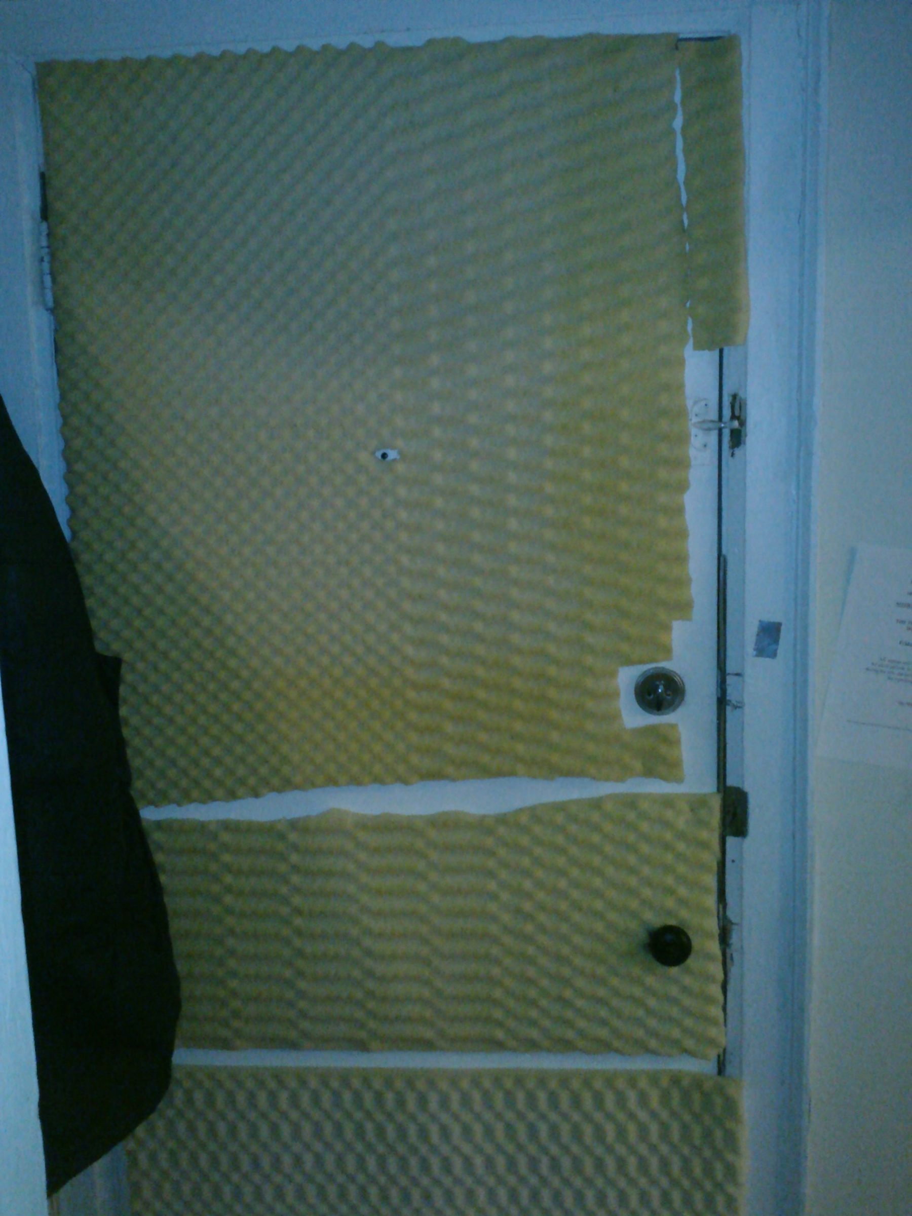 Soundproof Your Apartment Door. Cheap.