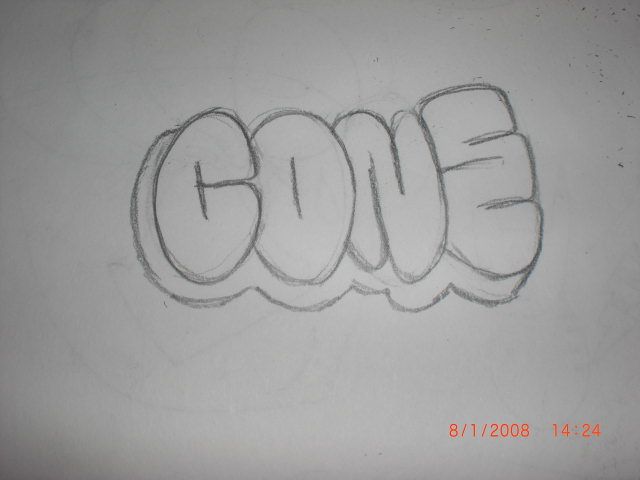 Simple Throwie How To Draw Graffiti Throwies