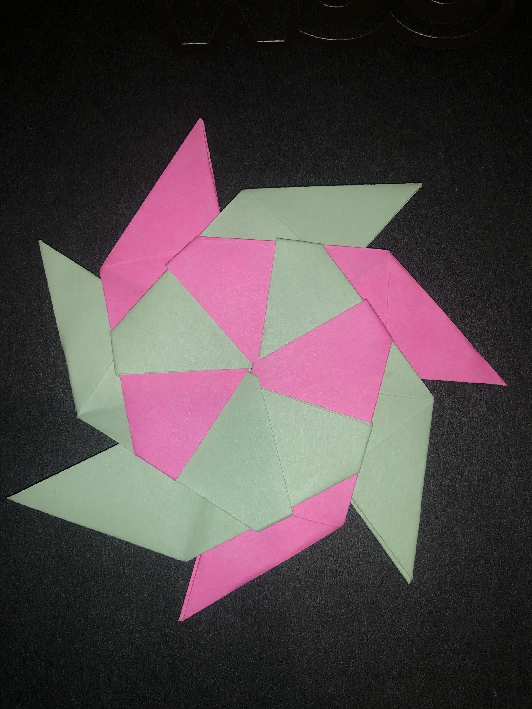 Sticky Note Ninja Star 14 Steps Instructables