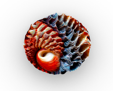 Shell-Inspired 3D Printed Sculpture