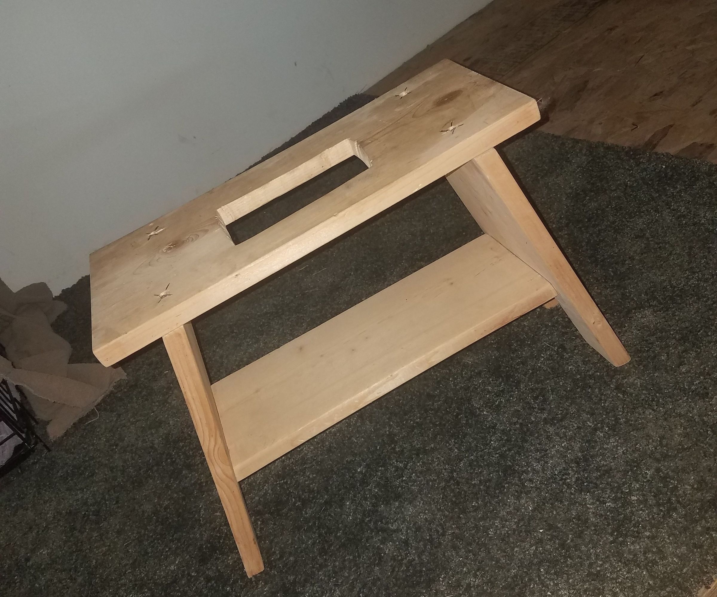 How to Build a Wooden Stool