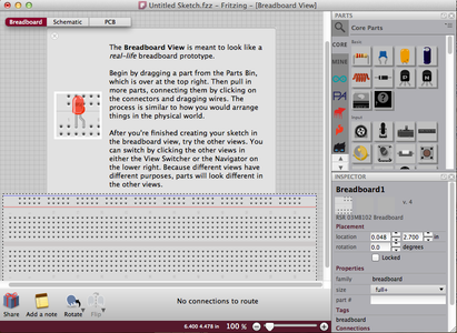 How to Use Fritzing for Your Arduino/RaspberryPi Instructable : 3 Steps ...