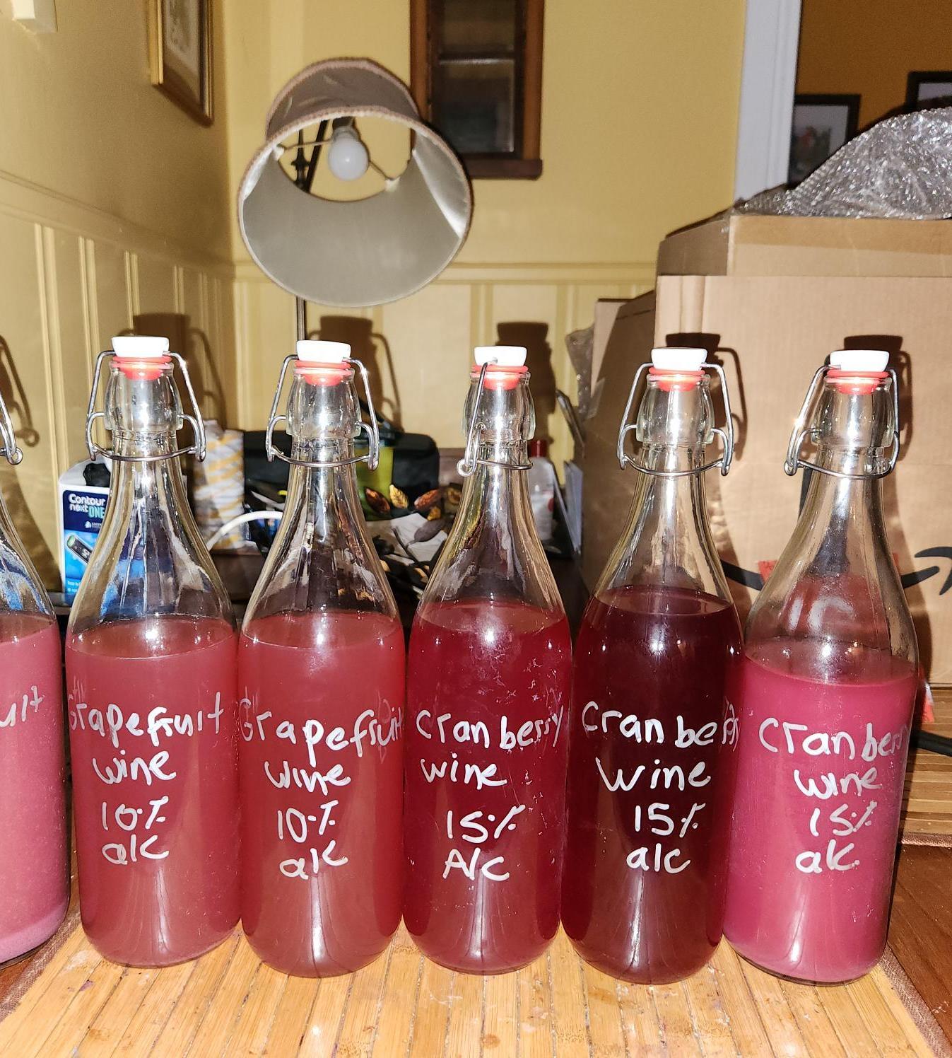 Making Fruit Wine Cordials With Different Fruit and Various Alcohol