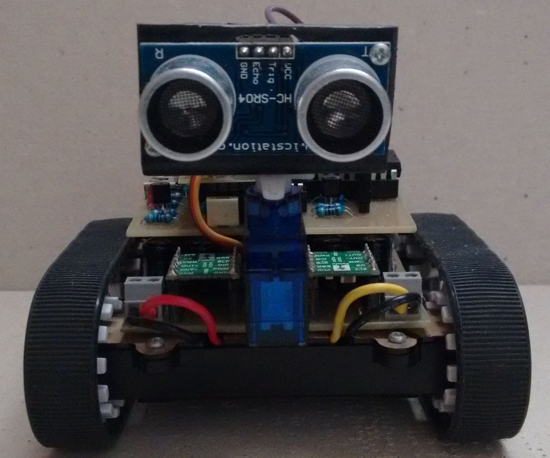 Ultrasonic Obstacle-avoiding Robot