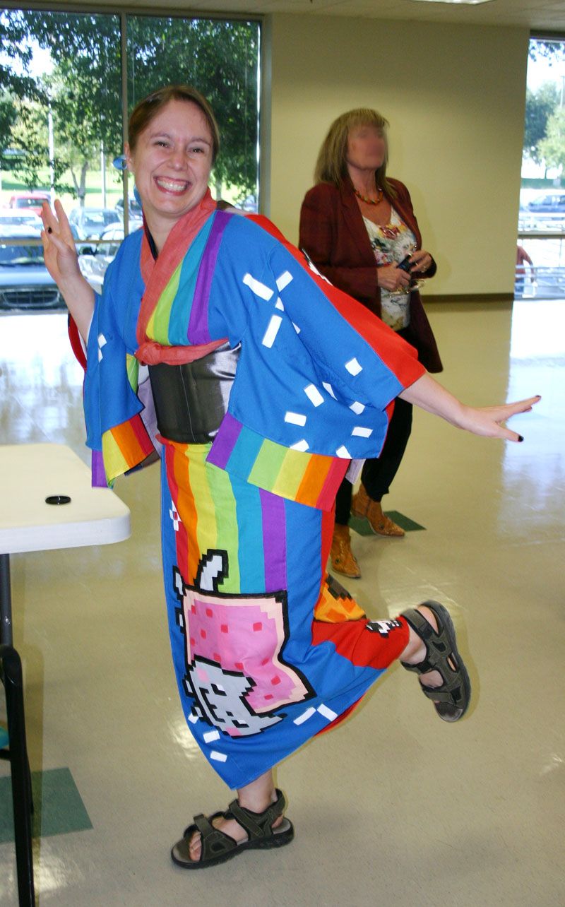 Nyan Cat and Tacnayn Kimono
