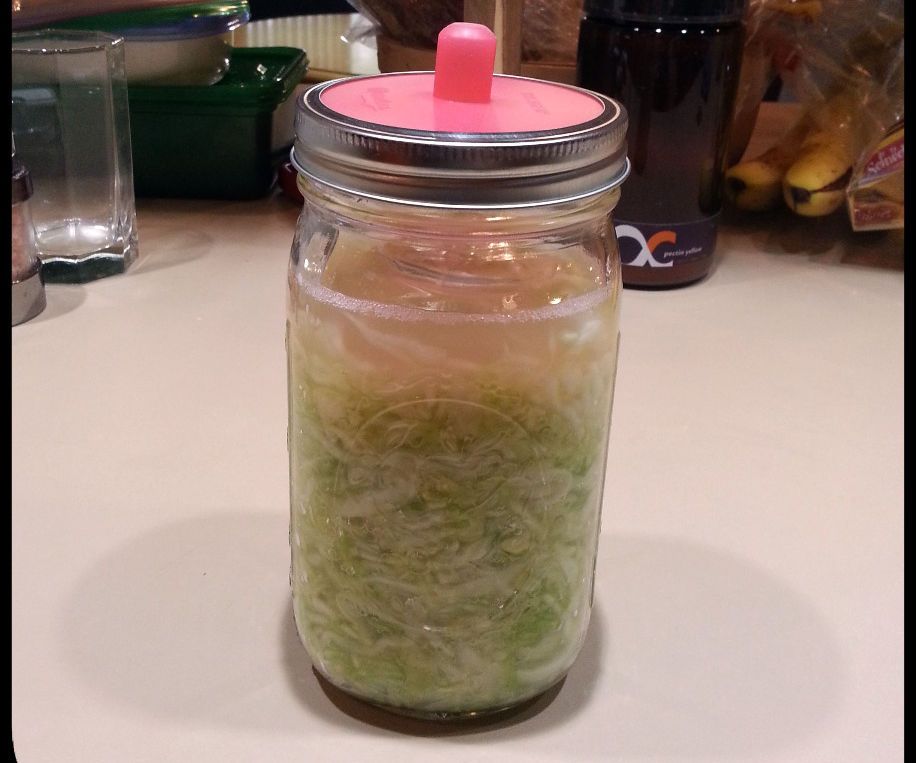 Mason Jar Sauerkraut Made Easy With a Pickle Pipe