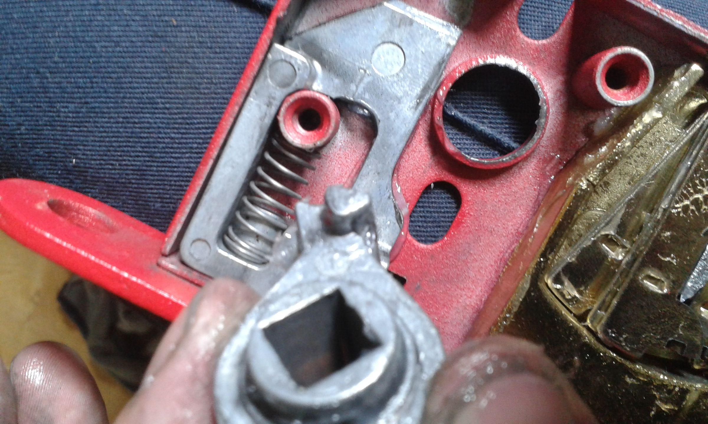 Cleaning a Mortice Lock 3 Steps Instructables