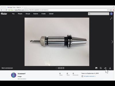 Click on the Share Arrow