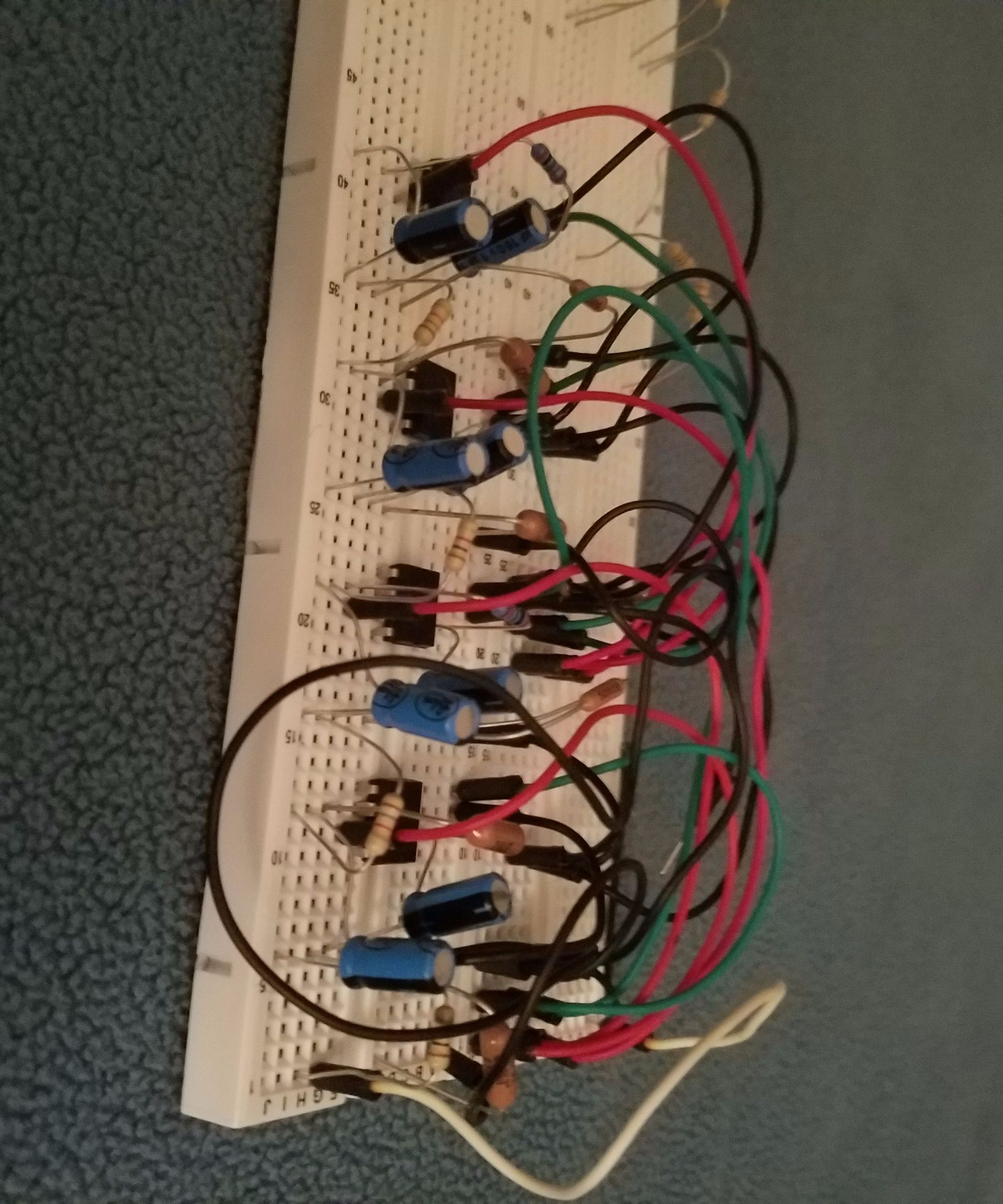 D String Analog Filter