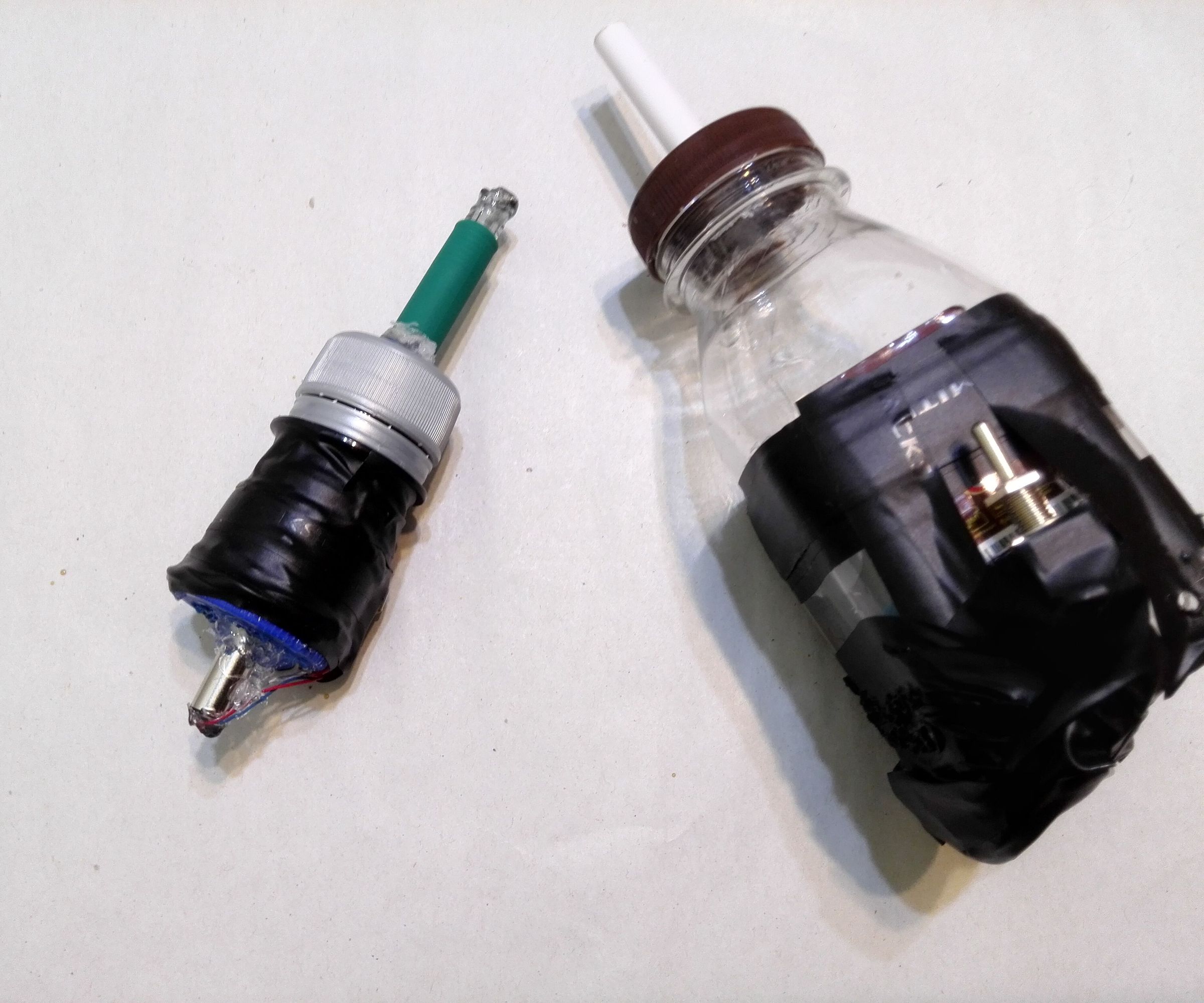 DIY Mini Vacuum Cleaner & Wind Blower