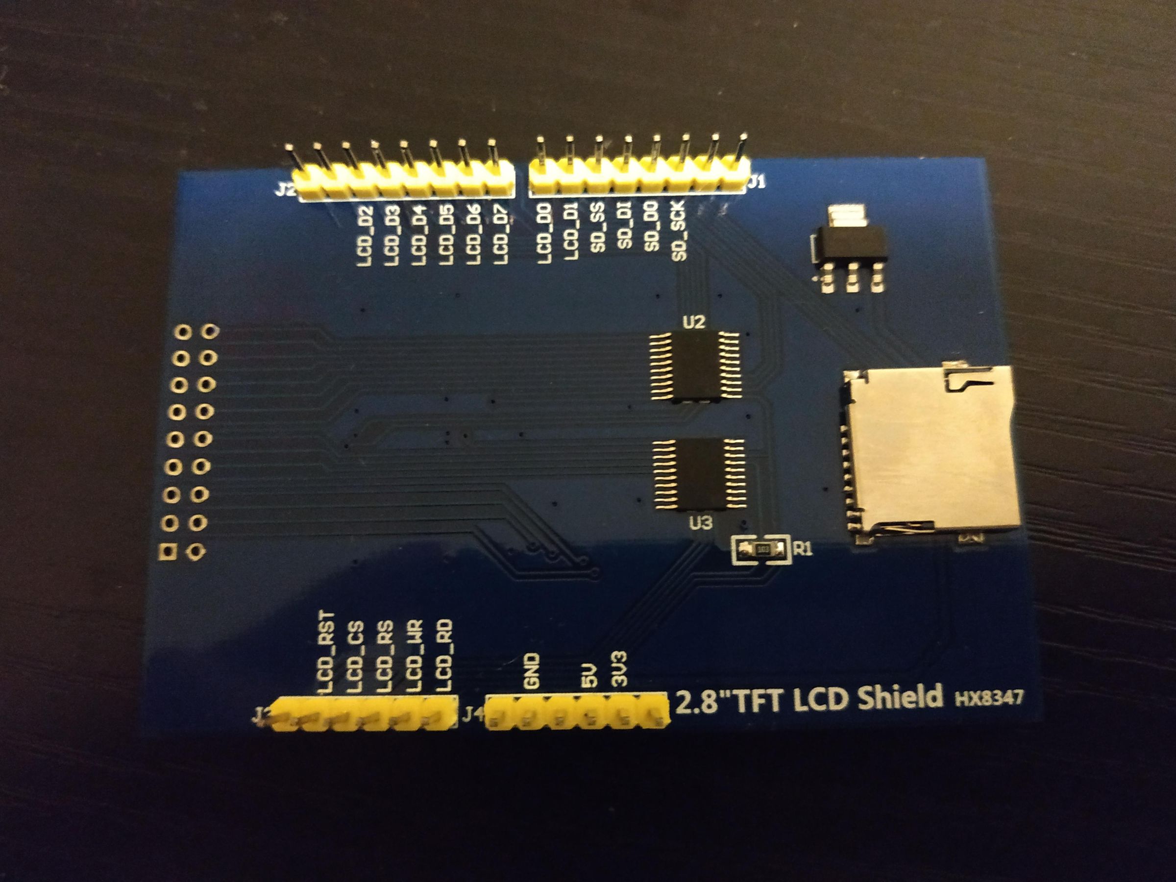 Arduino Ultrasonic Sensor With 2.8" TFT Screen Display : 9 Steps ...