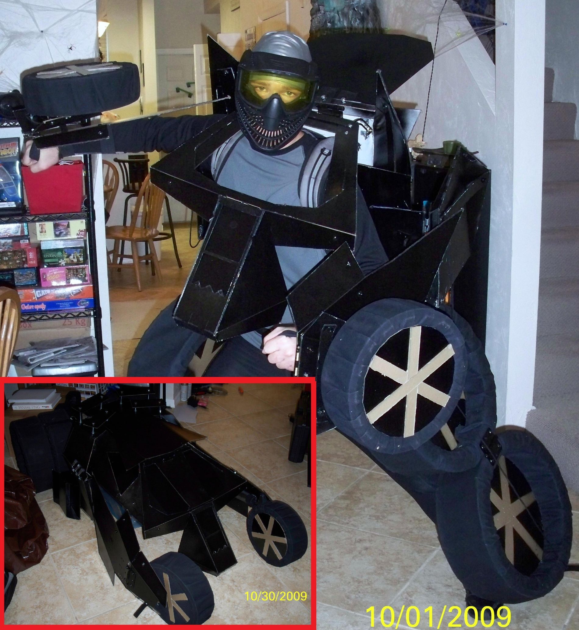 How to Make a Batmobile Transformer Costume