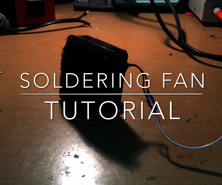 Cheap DIY Soldering Fan