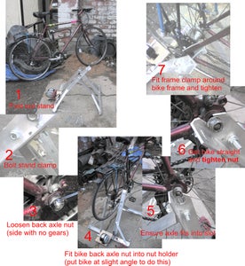 Stand Is Finished - How to Fit the Bike
