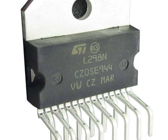 Connect L298N IC to Arduino