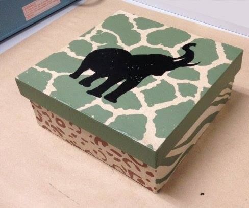 Fun & Easy DIY Screen Printing on Cardboard Box You Can Do AT HOME!