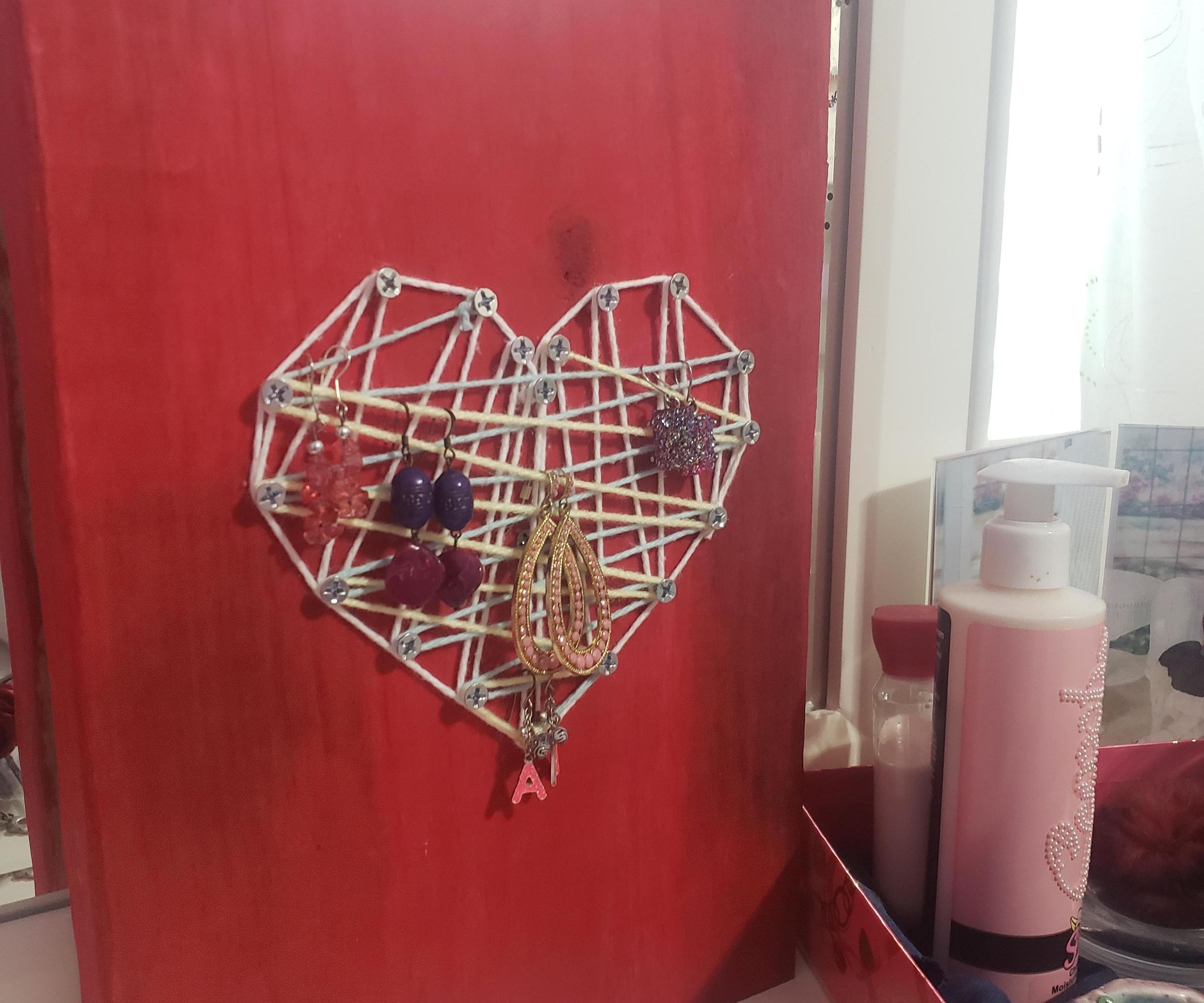 Decorative Wooden Jewelry Stand