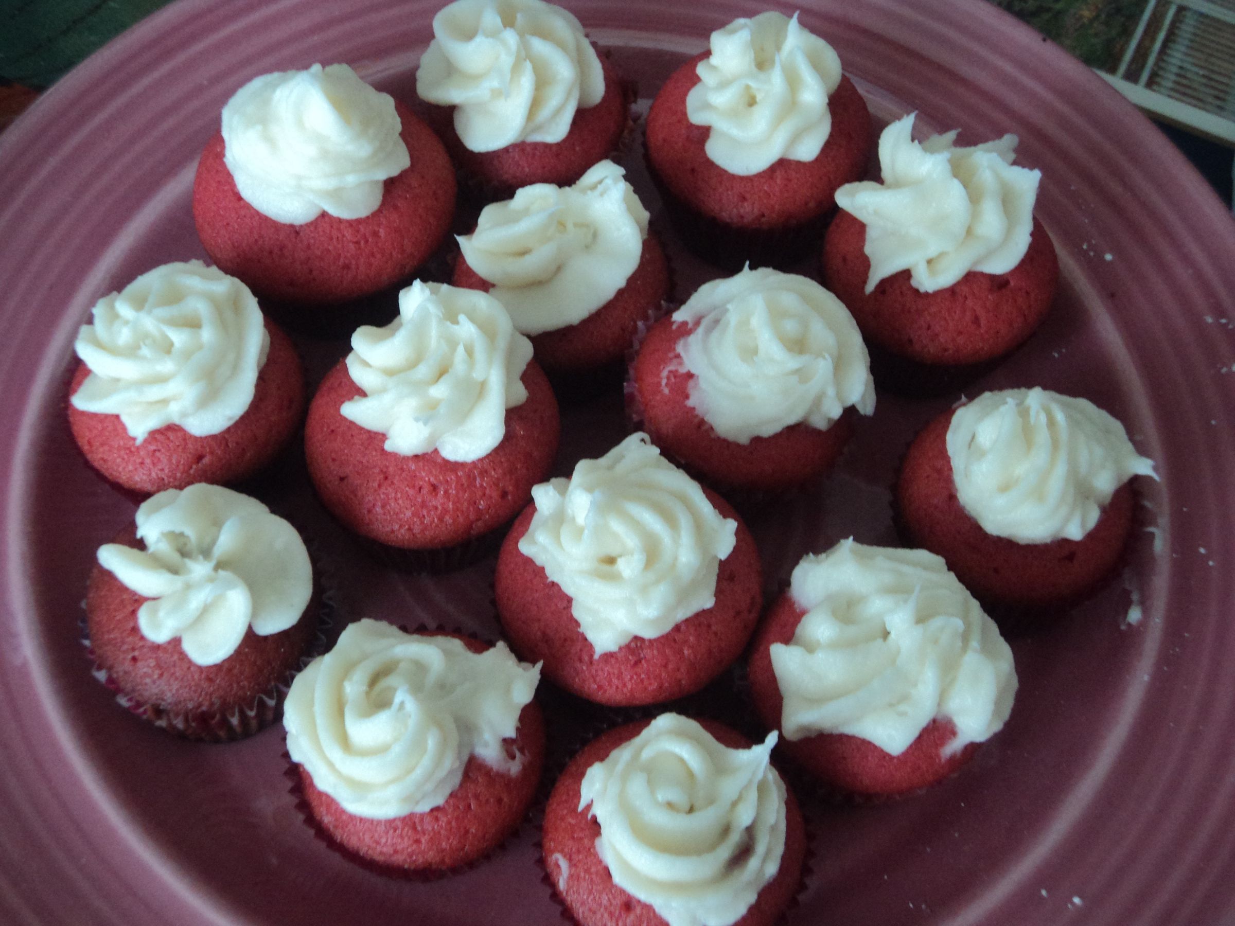 Mini Red Velvet Cup Cakes
