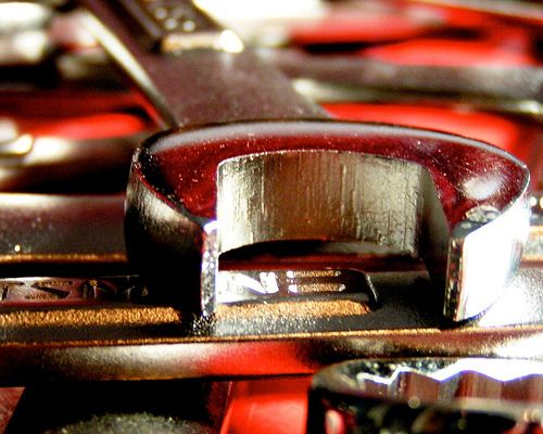 Shiny Red Wrenches