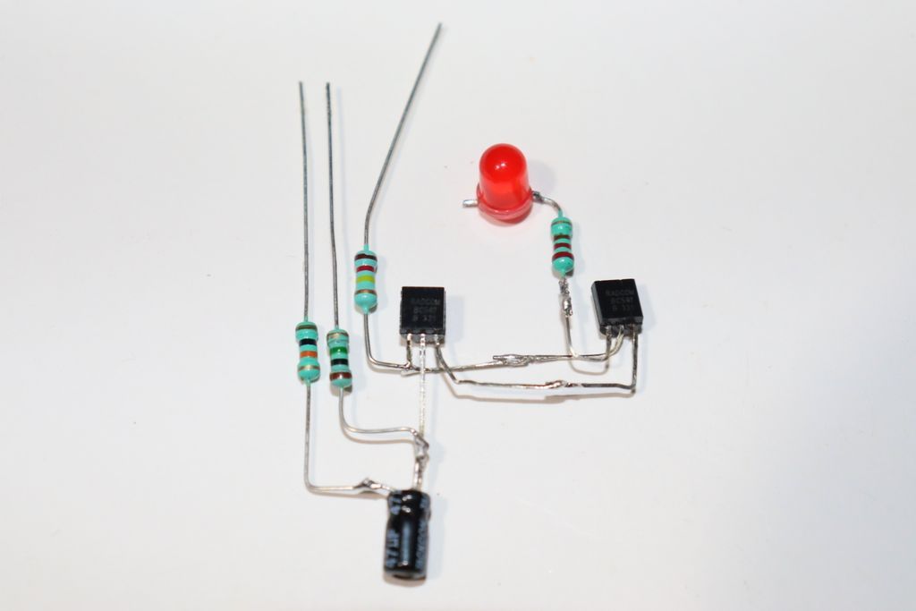 Connect LED to Circuit