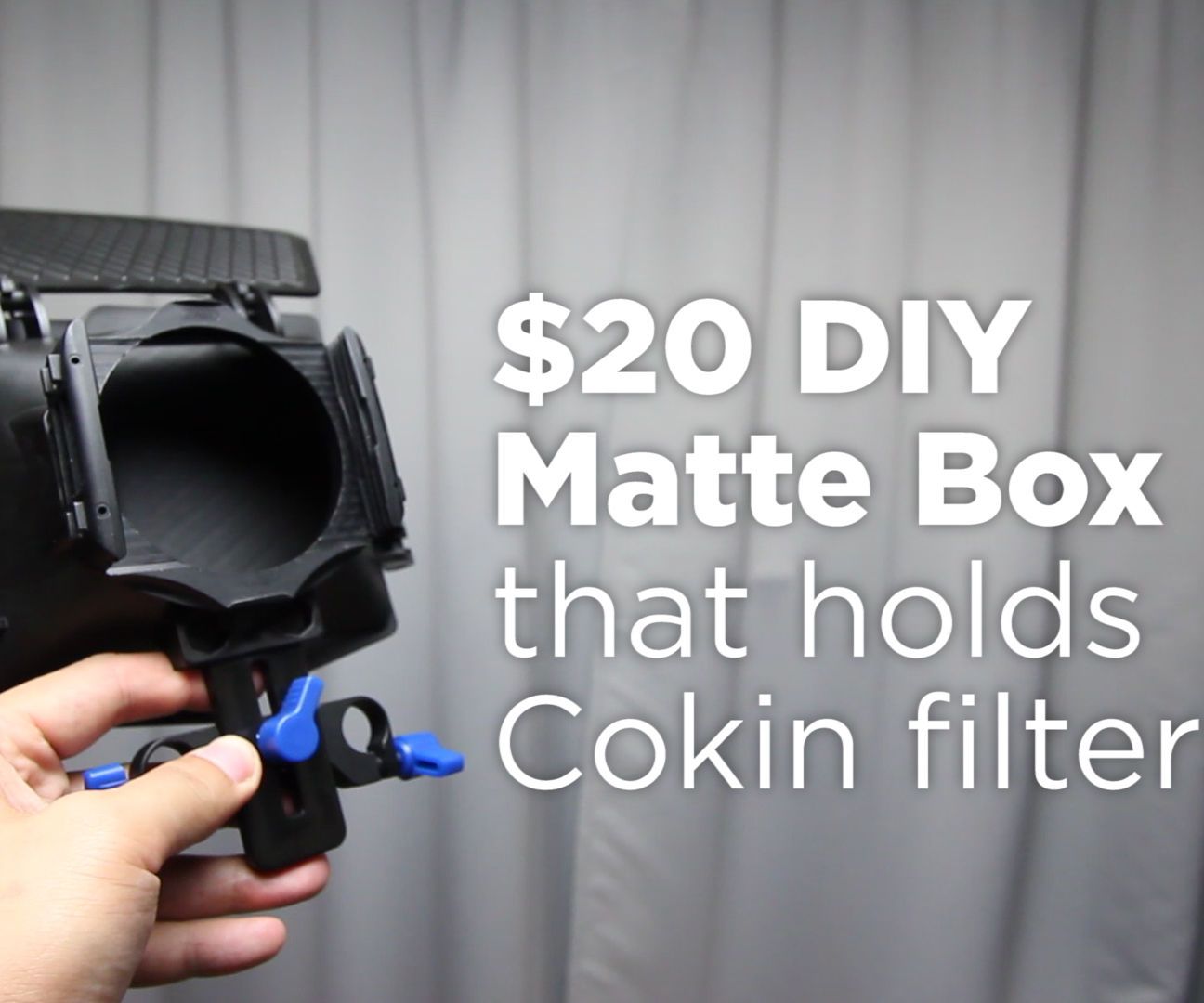 DIY Matte Box With Filters