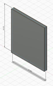 Overall Dimensions and Slot Size